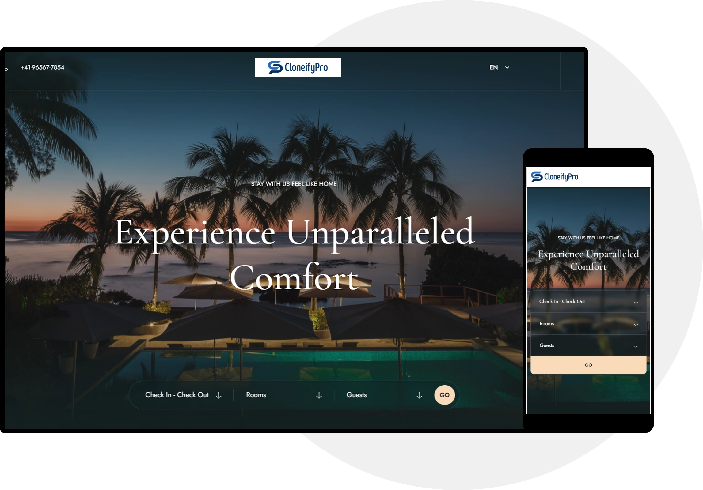 OYO Rooms Clone Web Demo