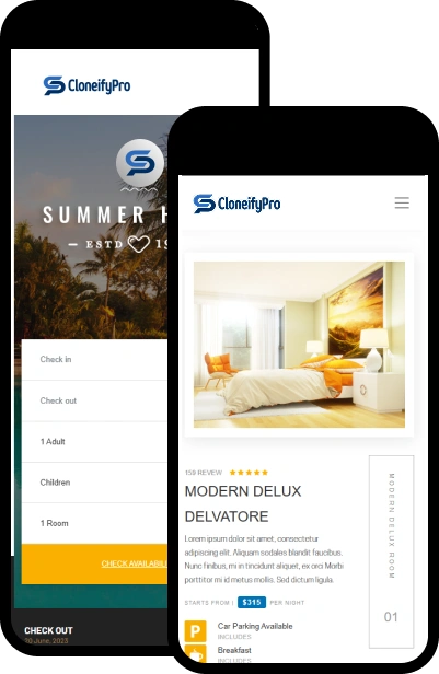 OYO Rooms Clone Mobile Demo