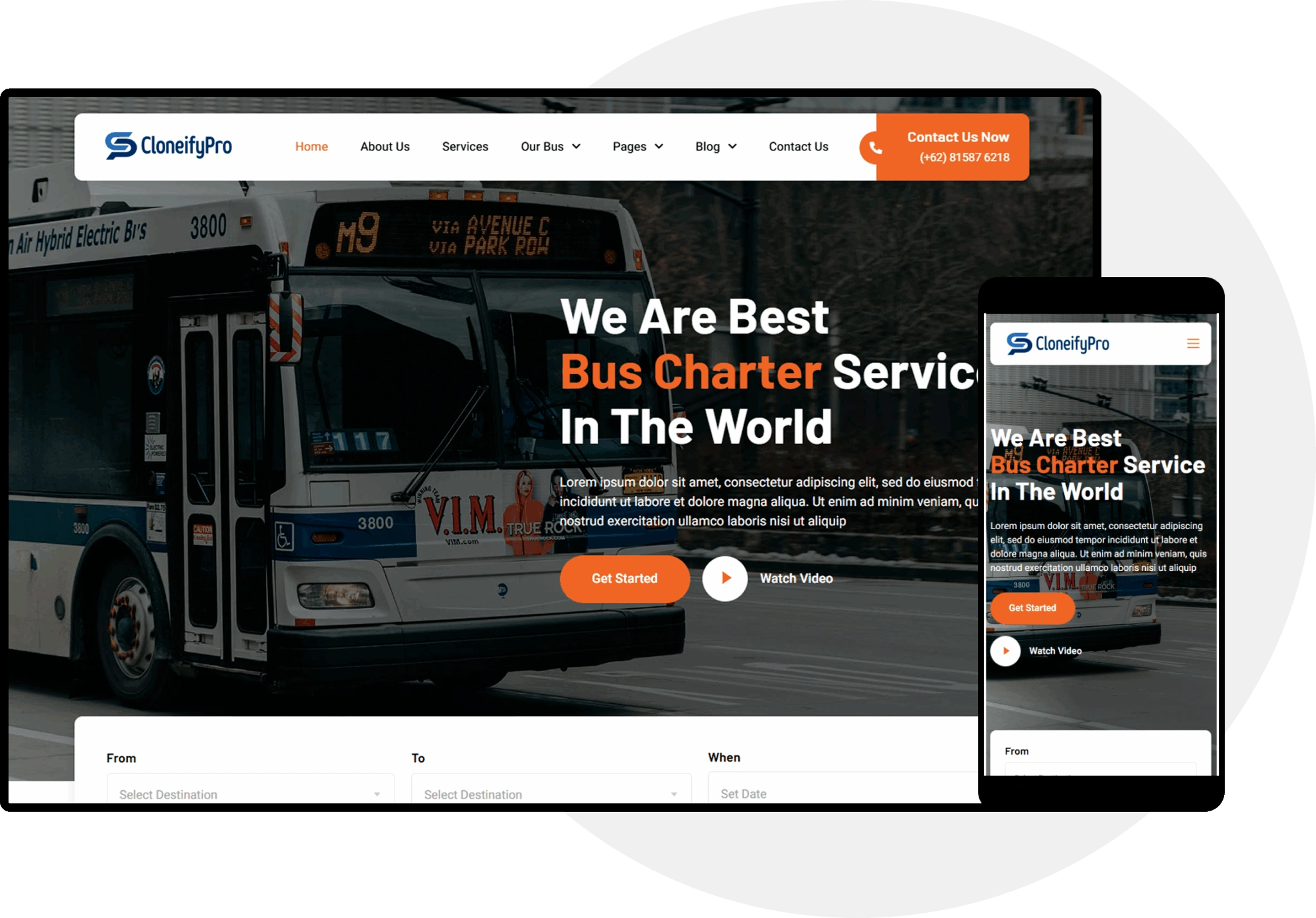 Flixbus Clone Web Demo